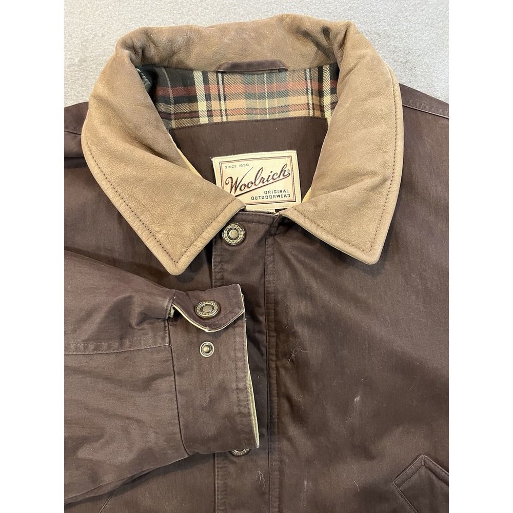 Woolrich Mens XL Field Barn Jacket Style 15402 Vintage 1990s Outdoor Coat